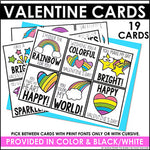 Valentine's Day Activities Treat Bag Box Craft Plus Cards