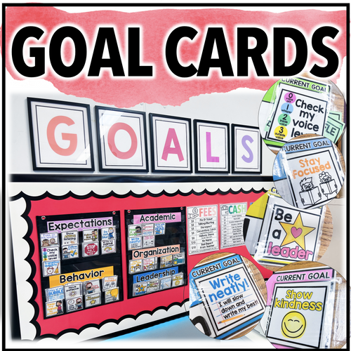 Goal Cards by Miss West Best