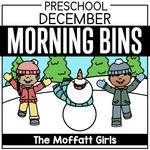 Preschool December Morning Bins