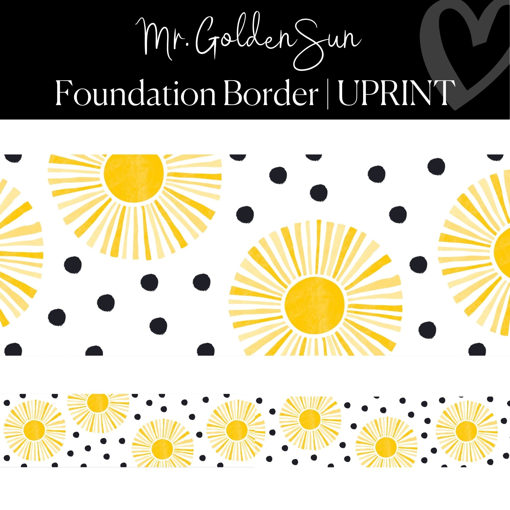 sun border clip art