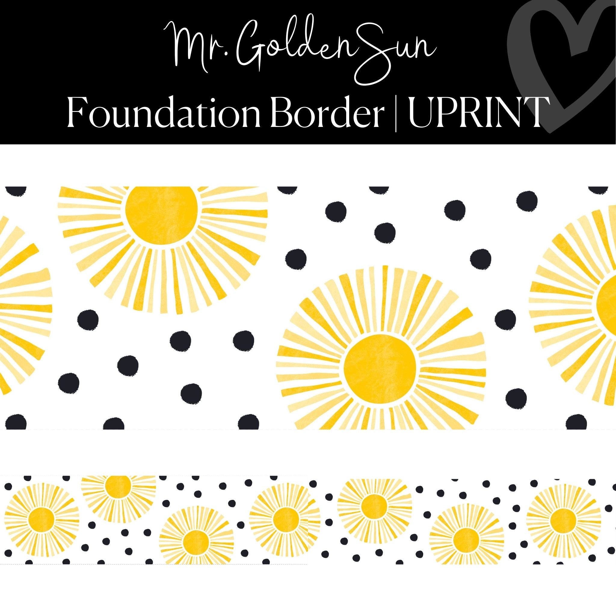 Summer Sun Border