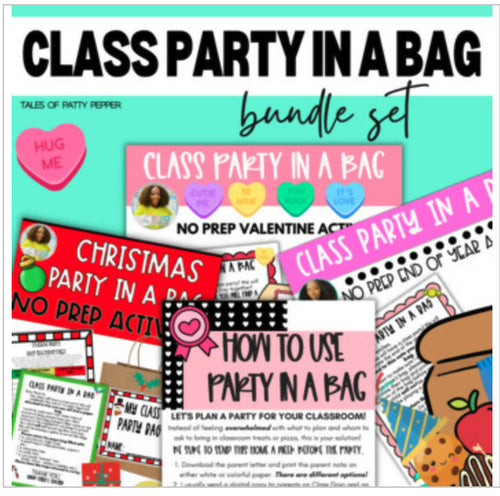 Class Party in a Bag Bundle Set by Tales of Patty Pepper