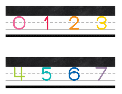 Number Line 0-120 Color My Classroom by UPRINT