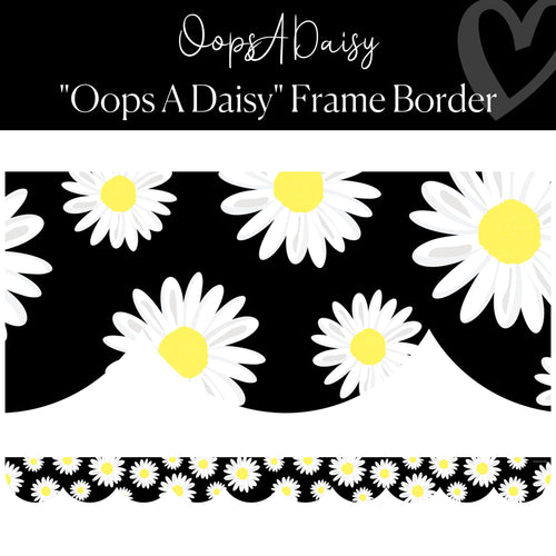 Daisy Frame Border Decor 