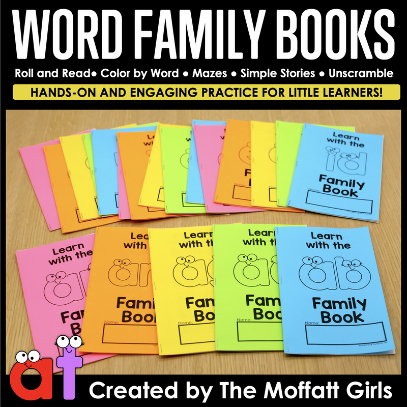 Word Family Books by The Moffatt Girls