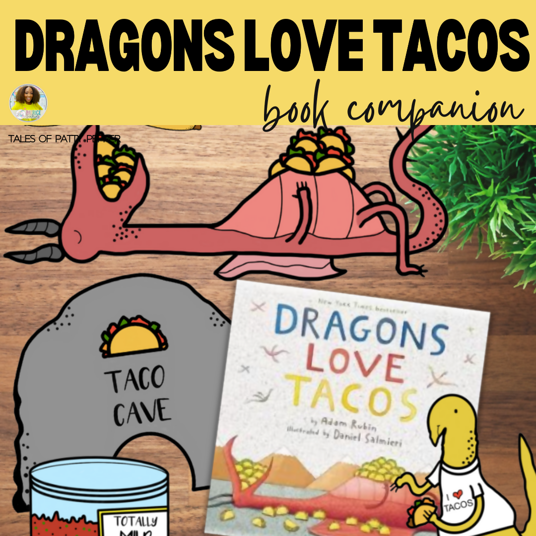 Dragons Love Tacos Book Companion & Writing Craft | Printable Classroo ...