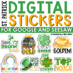 St. Patrick's Day Digital Stickers for Google and Seesaw™