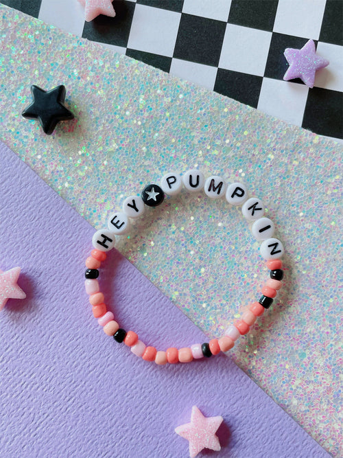 Hey Pumpkin Bracelet by sprinkles_and_beads