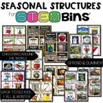 STEM Bins® Seasonal Task Cards - STEM Activities (K-5th Grade) Teach Outside the Box | Brooke Brown