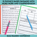 2nd and 3rd Grade Phonics Focused Review Passages