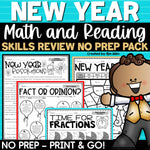New Year 2024 New Years Resolutions Winter Worksheets January Activities