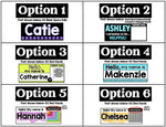 Student Name Tags 13 Options | Printable Classroom Resource | Miss West Best