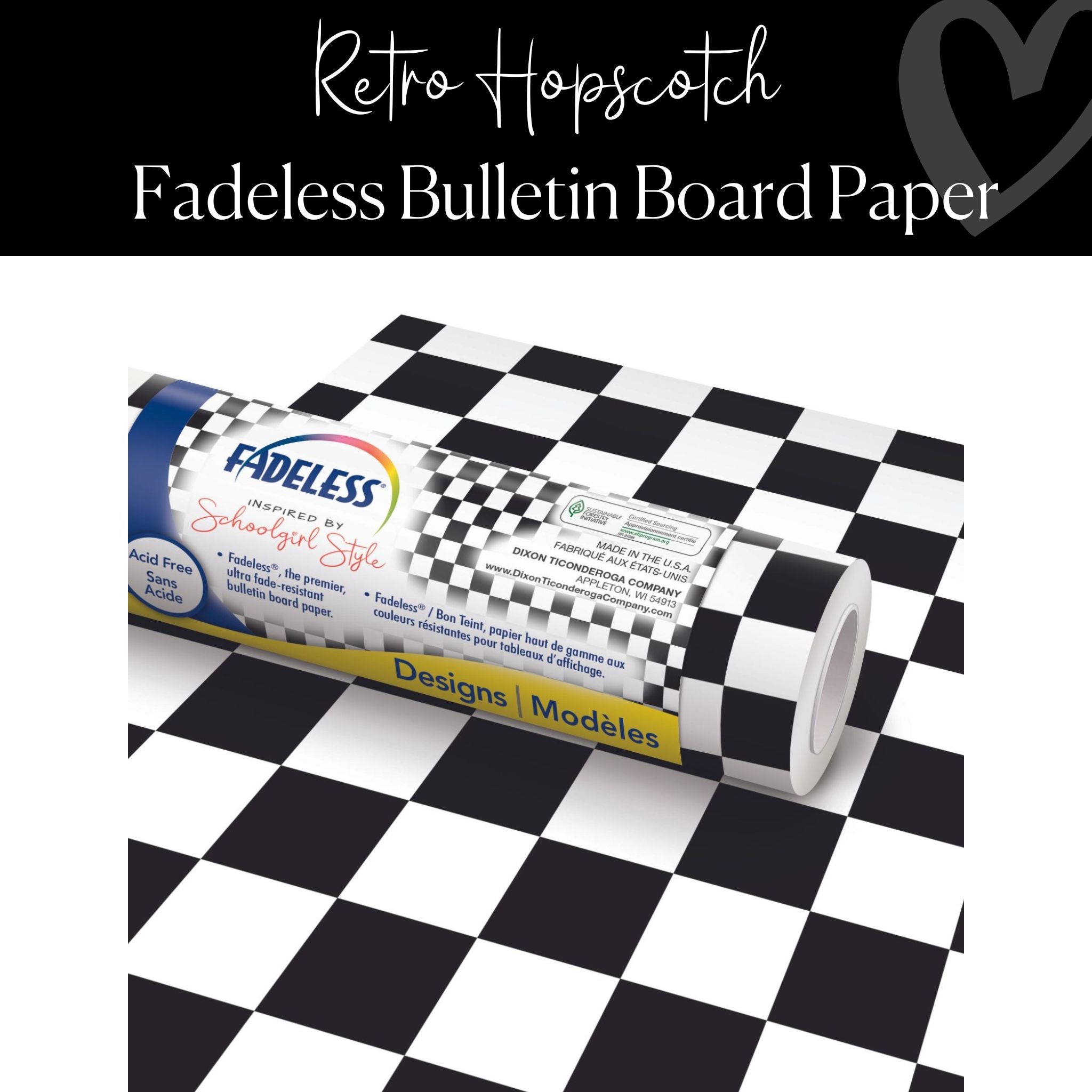 Fadeless Bulletin Board Paper Rolls