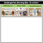 Kindergarten April Morning Bins