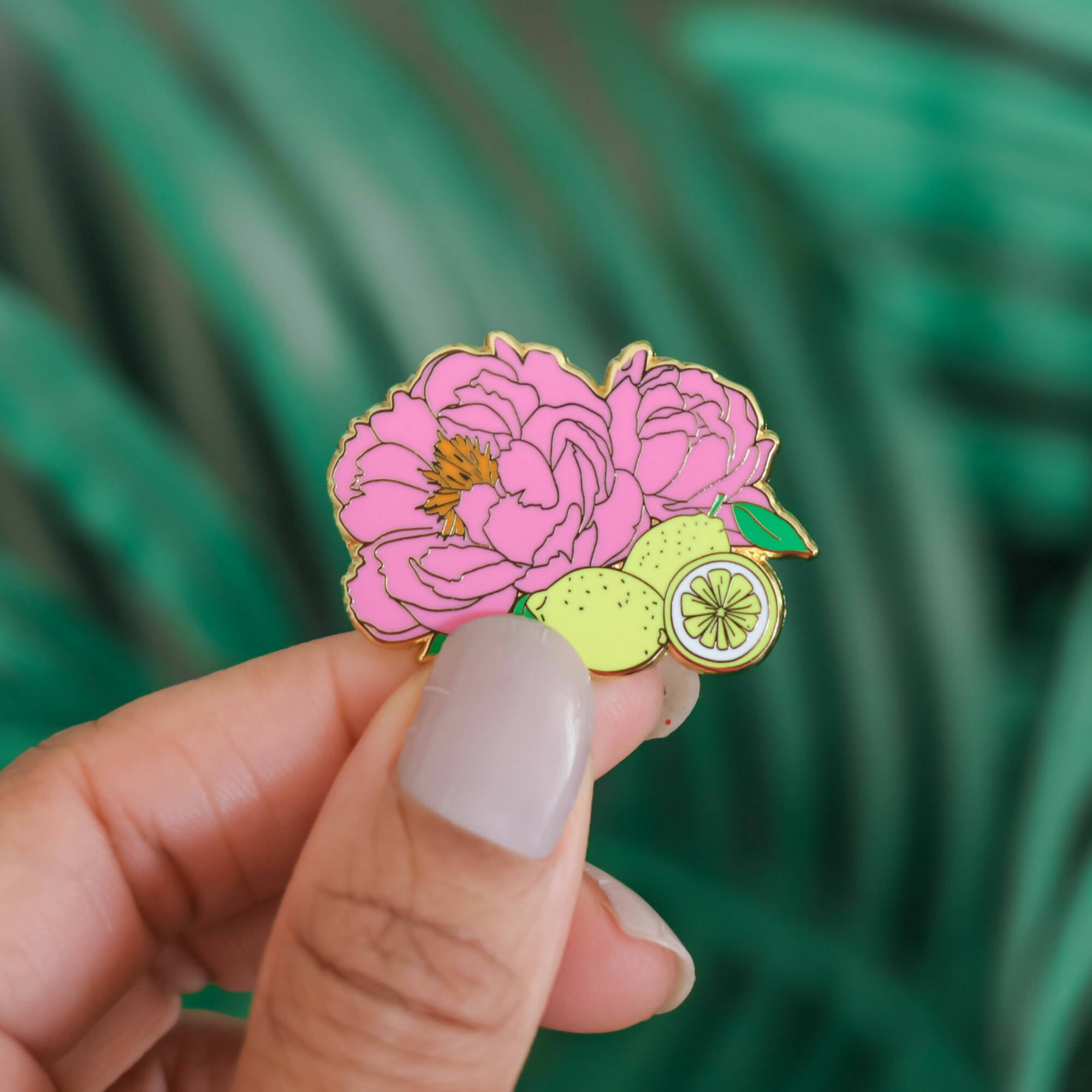 Floral Enamel Pin Collection