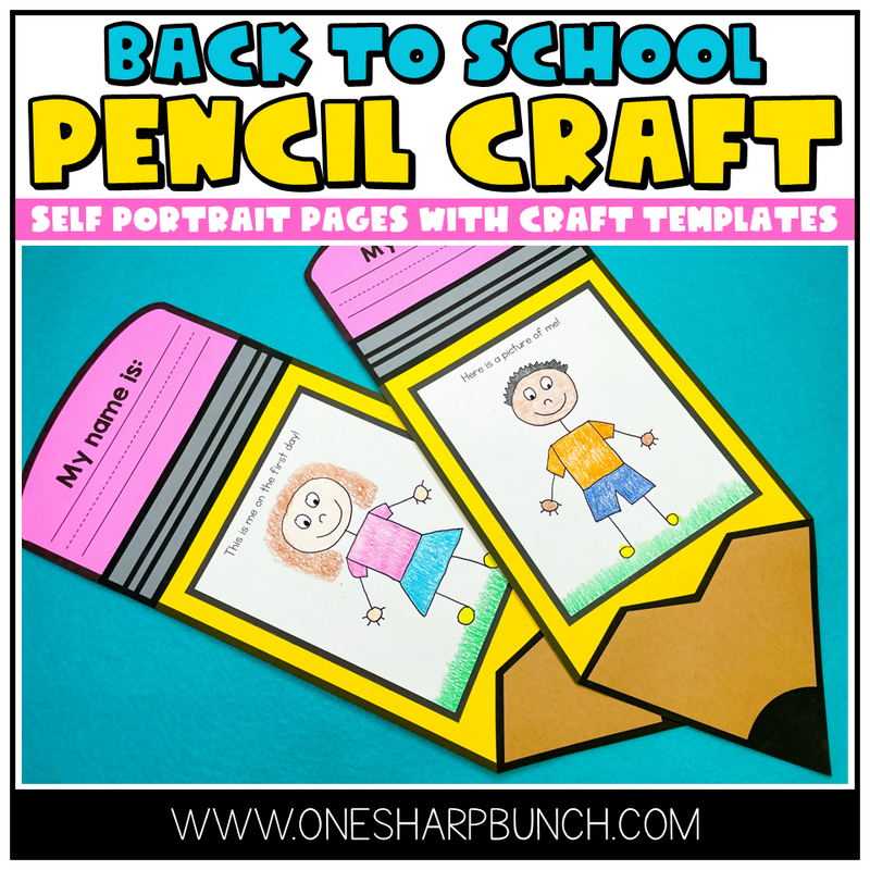Back to School Pencil Craft by One Sharp Bunch