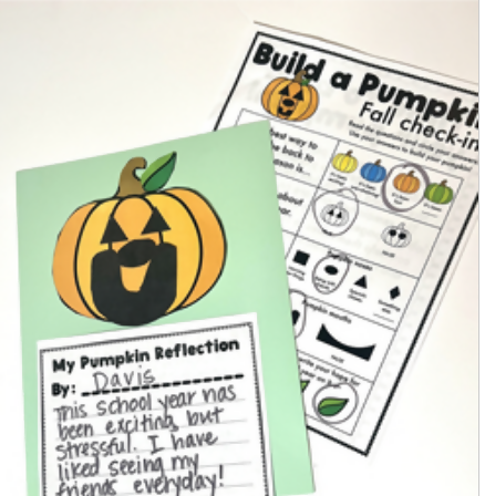 Build a Pumpkin: Fall SEL Check-in by Miss Behavior