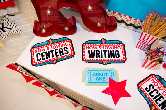 Hollywood Cut Outs | Hooray For Hollywood | UPRINT | Schoolgirl Style