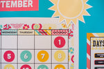 Hello! Sunshine Coral Calendar Set {UPRINT}