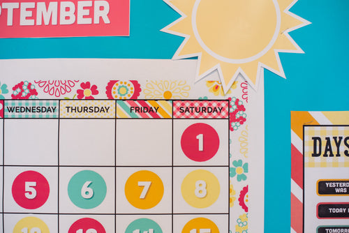 Calendar Set | Hello! Sunshine Coral | UPRINT | Schoolgirl Style