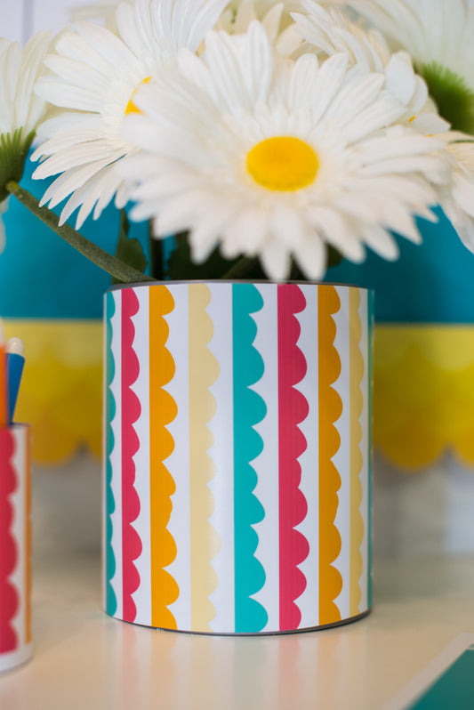 Can Covers Hello Sunshine Coral by UPRINT