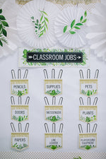 Classroom Jobs Mini Bulletin Board Set | Simply Boho | UPRINT | Schoolgirl Style