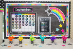 Twinkle Twinkle You're a Star! Calendar Set Cloud Cutouts | Colorful Classroom Decor | Twinkle Twinkle You're a Star! | UPRINT | Schoolgirl Style