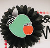 Apple Cut-Outs | Black, White and Stylish Brights | UPRINT | Schoolgirl Style