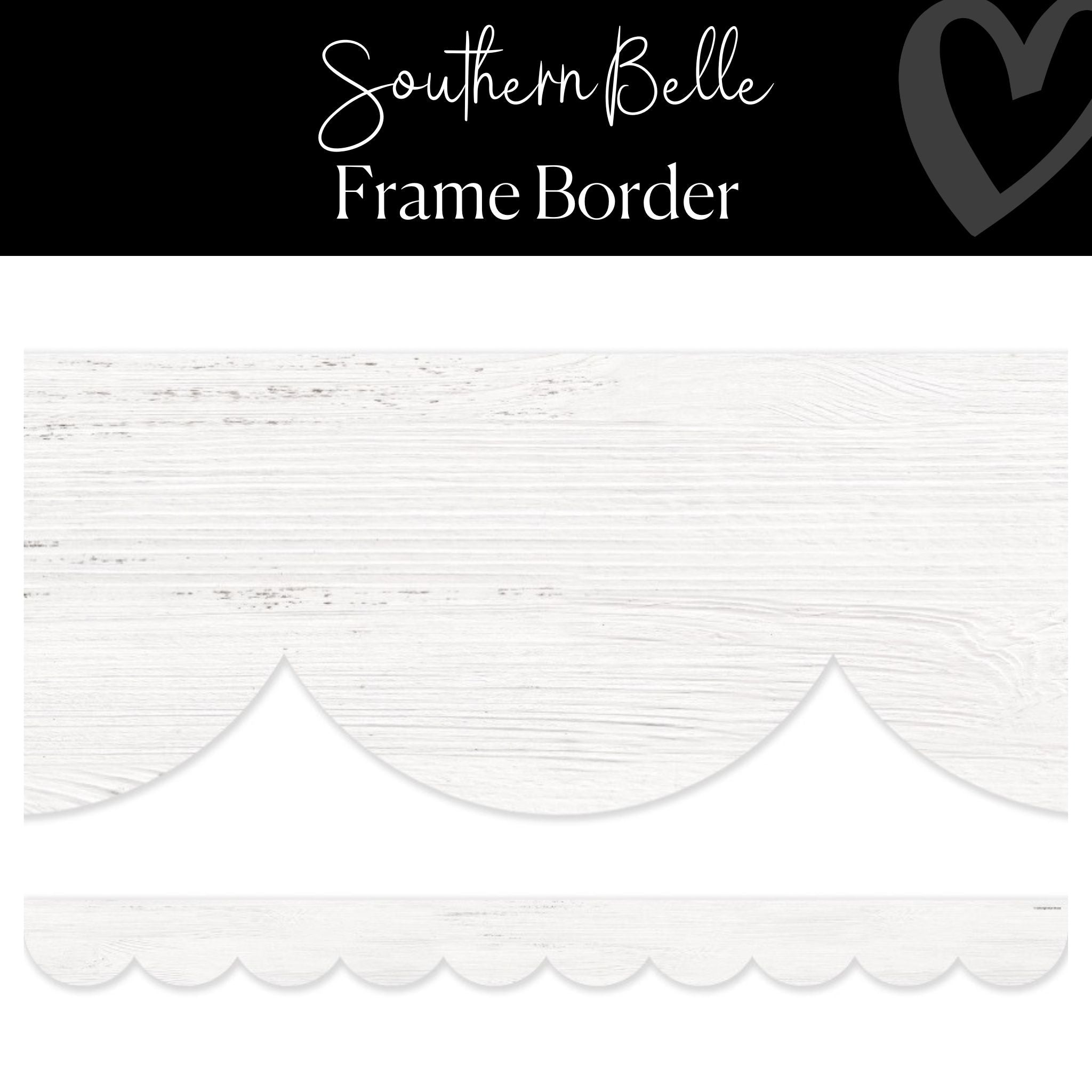 Southern Belle | Bulletin Board Border | Schoolgirl Style