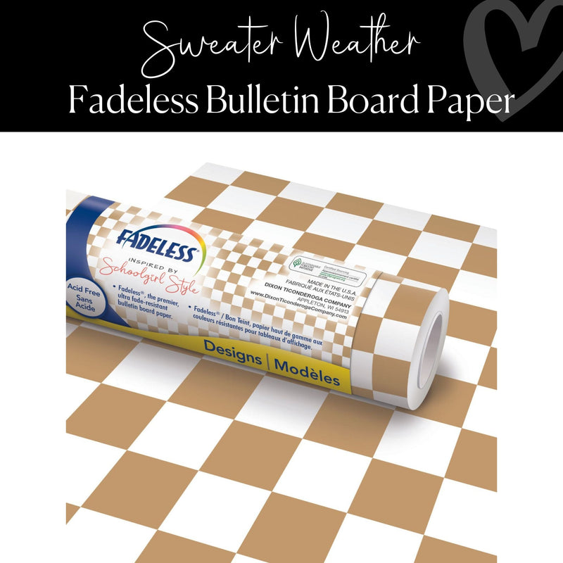 Sweater Weather Fadeless Bulletin Board Paper by Pacon
