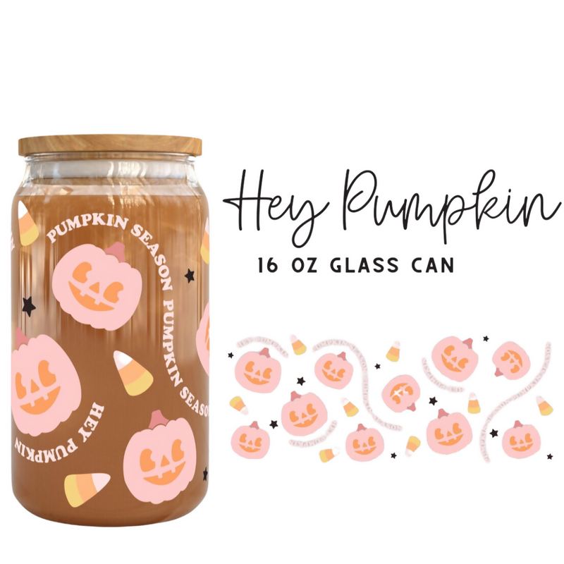 Hey Pumpkin | Glass Can | Crafting by Mayra | Hey, TEACH!