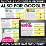 Main Idea & Supporting Details Activities Graphic Organizers Central Idea Bundle