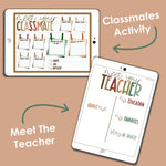 Calm & Collected Google Sites Template | Printable Classroom Resource | Aloha Kindergarten