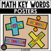 Math Key Words Posters by Teaching with Aris