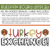 Thanksgiving Descriptive Writing: Turkey Exchange Project