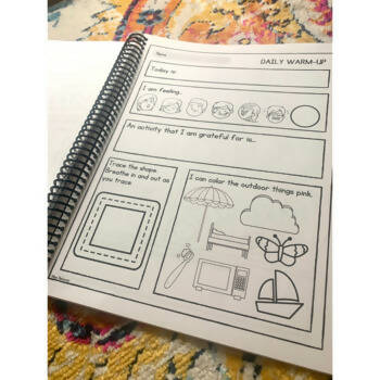 Daily Social Emotional Learning Journal by Miss Behavior