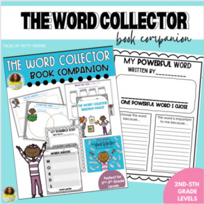 The Word Collector Book Companion by Tales of Patty Pepper