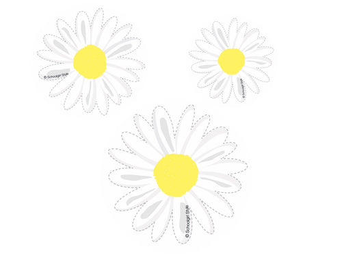 Dainty White Daisy Cut Out Oops A Daisy by UPRINT
