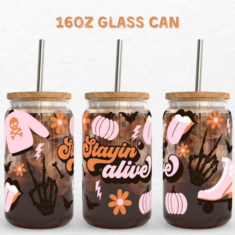 Stayin Alive | Glass Can | Crafting by Mayra | Hey, TEACH!
