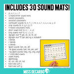 Fluency Freeway Sound Automaticity Mats | Printable Classroom Resource | Miss DeCarbo