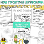 How To Catch A Leprechaun Book Companion & Craft