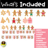 Christmas: Gingerbread Printable Garland Banner | Printable Resource | Tales of Patty Pepper
