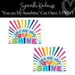 Sprinkle Kindness | UPRINT | Printable Classroom Decor Bundle | Rainbow Classroom Decor | Teacher Classroom Decor | Schoolgirl Style