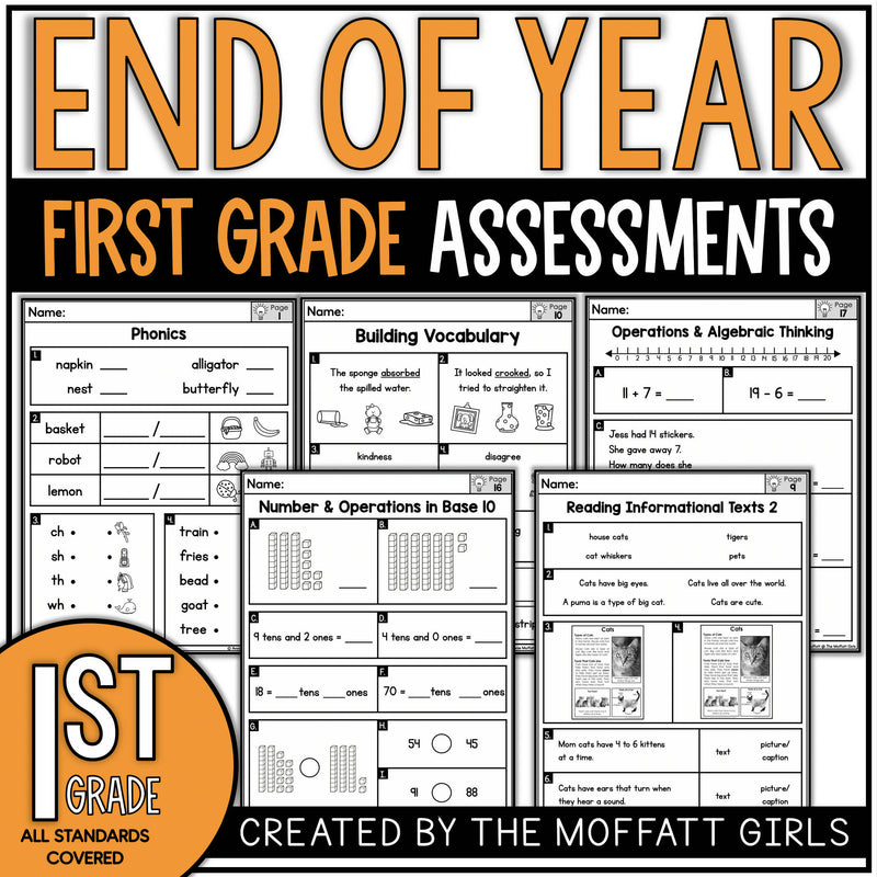 End　Printable　–　Year　Resource　of　Assessment　1st　Style　Classroom　Grade　the　Schoolgirl