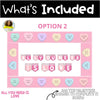 Valentine's Day: Candy Hearts Garland Set | Printable Teacher Resources | Tales of Patty Pepper