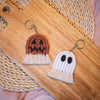 Macrame Halloween Keychains by Knots of Kindness 